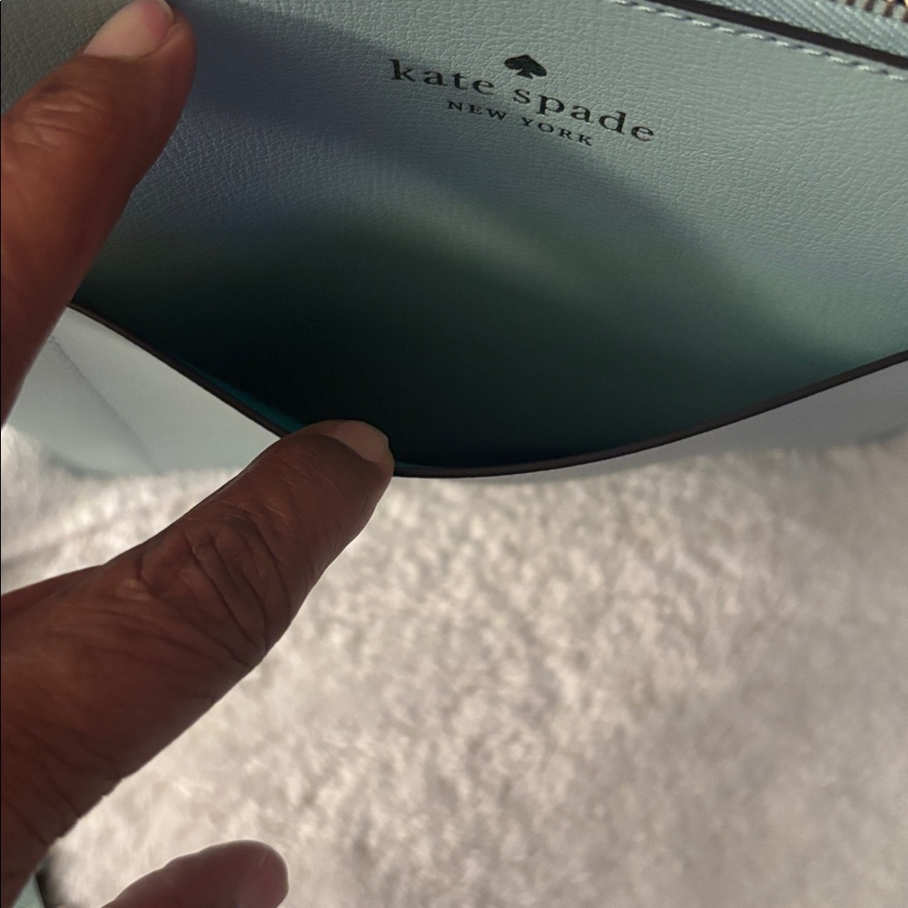 Kate Spade Light Blue Crossbody Bag - Picture 3 of 4